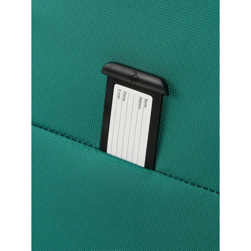 Samsonite Urbify spinner 4-kerekes bővíthető kabin bőrönd 55 x 40 x 23/26 cm, zöld