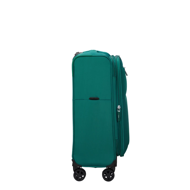 Samsonite Urbify spinner 4-kerekes bővíthető kabin bőrönd 55 x 40 x 23/26 cm, zöld