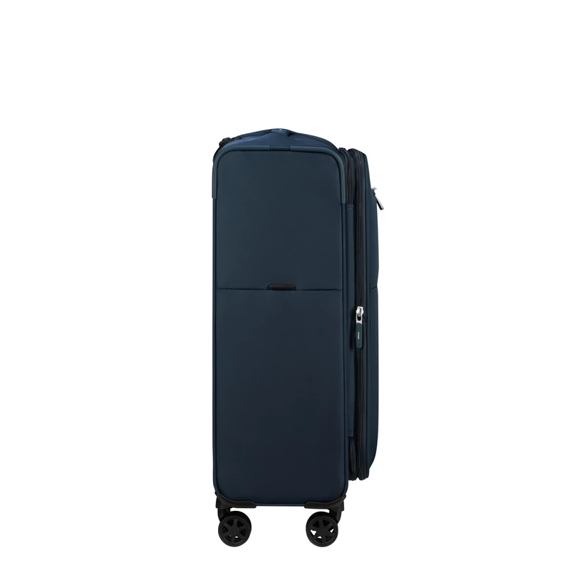 Samsonite Urbify spinner 4-kerekes bővíthető bőrönd 68 x 43 x 27/31 cm, sötétkék