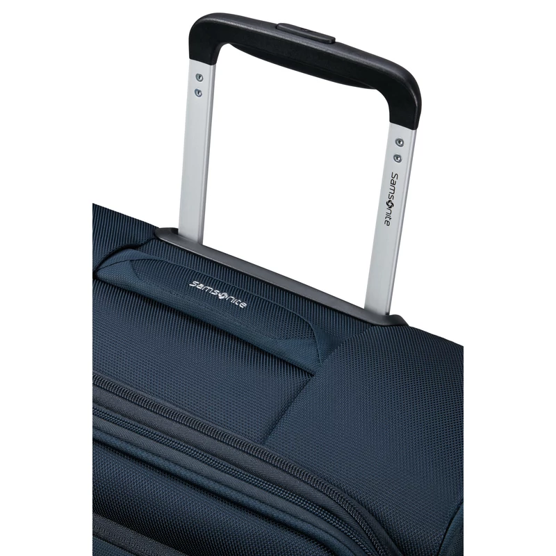 Samsonite Urbify spinner 4-kerekes bővíthető bőrönd 68 x 43 x 27/31 cm, sötétkék