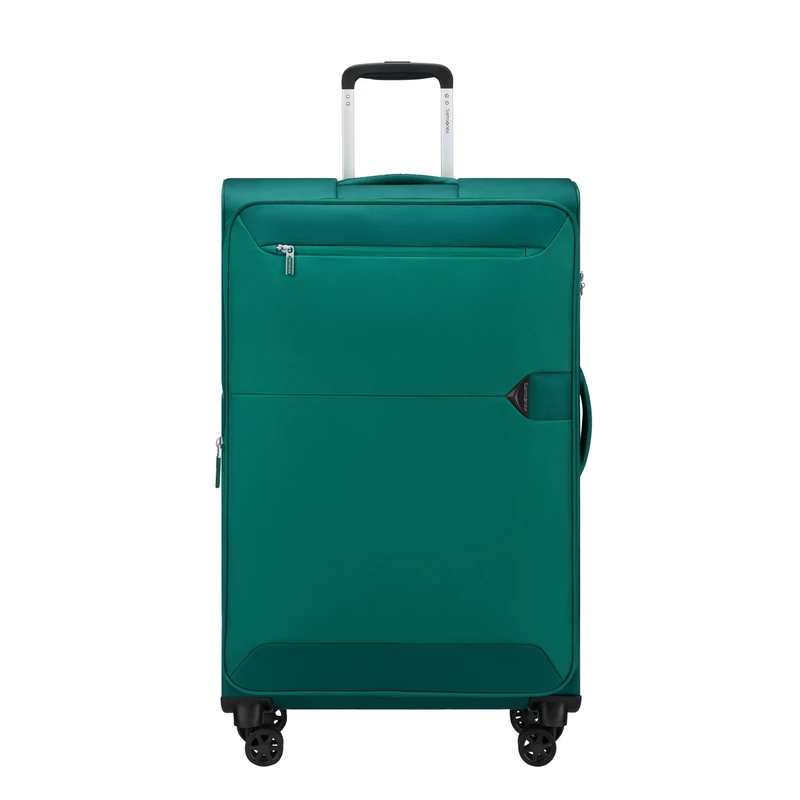 Samsonite Urbify spinner 4-kerekes bővíthető bőrönd 78 x 48 x 30/34 cm, zöld