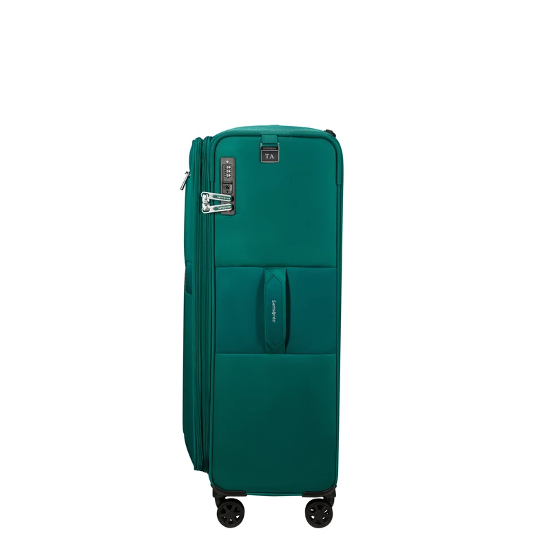 Samsonite Urbify spinner 4-kerekes bővíthető bőrönd 78 x 48 x 30/34 cm, zöld