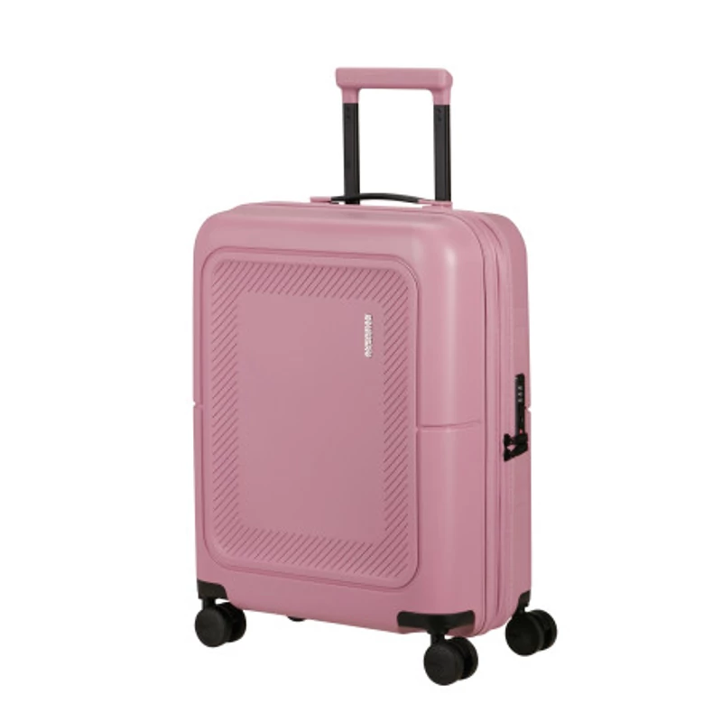 American Tourister Dashpop 4-kerekes keményfedeles bővíthető kabin bőrönd 55x40x20/23 cm, rózsaszín