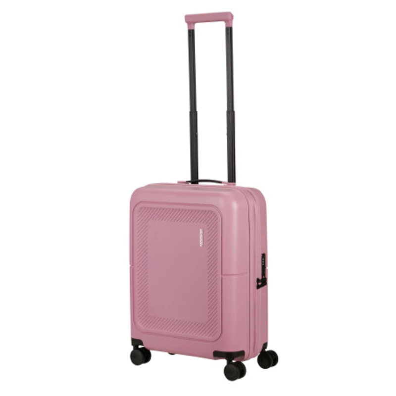 American Tourister Dashpop 4-kerekes keményfedeles bővíthető kabin bőrönd 55x40x20/23 cm, rózsaszín