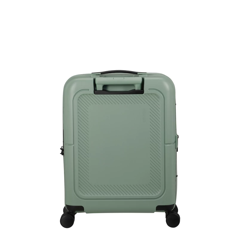 American Tourister Dashpop 4-kerekes keményfedeles bővíthető kabin bőrönd 55x40x20/23 cm, jeges zöld
