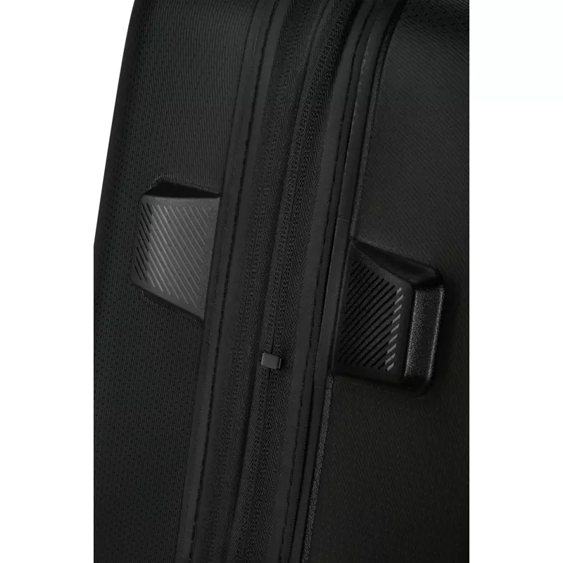 American Tourister Dashpop 4-kerekes keményfedeles bővíthető bőrönd 67 x 45 x 28/32 cm, fekete