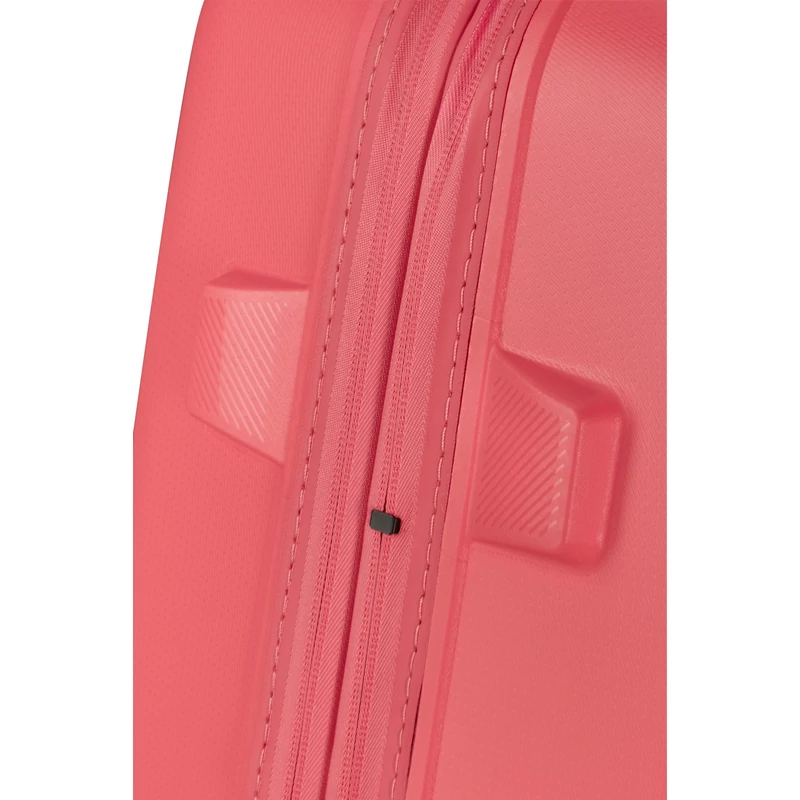 American Tourister Dashpop 4-kerekes keményfedeles bővíthető bőrönd 67 x 45 x 28/32 cm, málna
