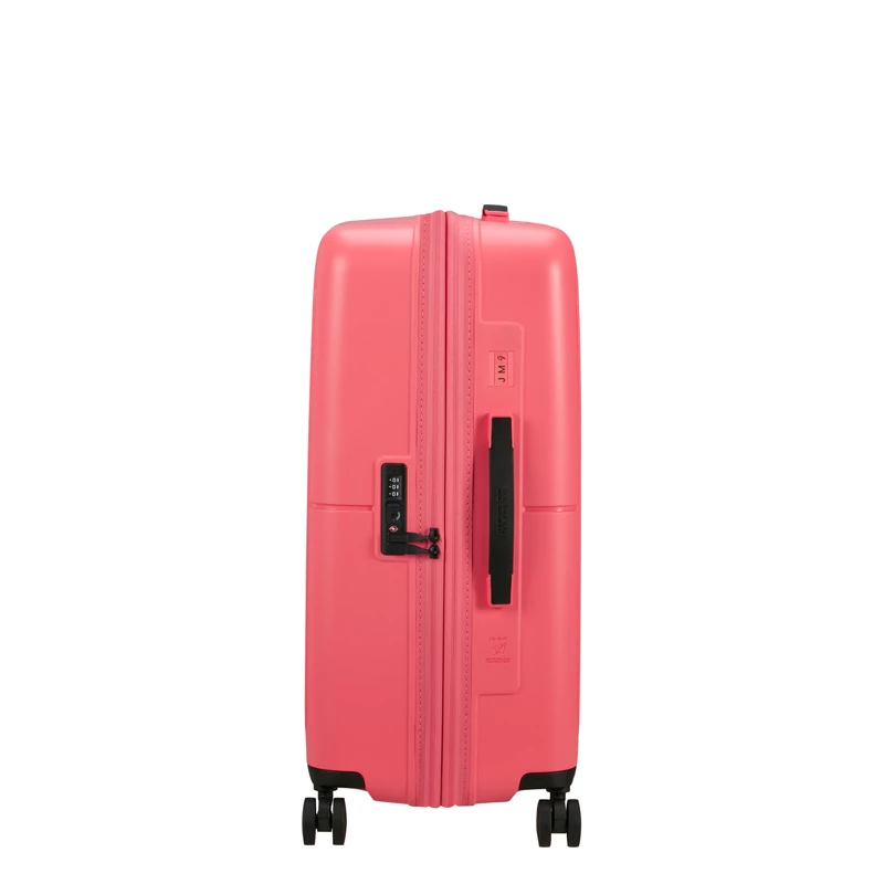 American Tourister Dashpop 4-kerekes keményfedeles bővíthető bőrönd 67 x 45 x 28/32 cm, málna