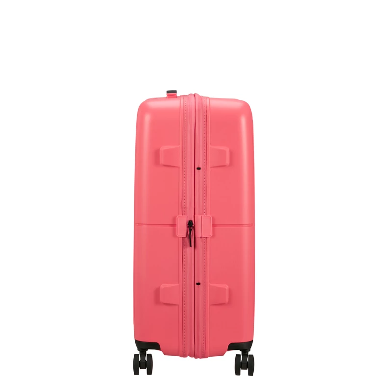 American Tourister Dashpop 4-kerekes keményfedeles bővíthető bőrönd 67 x 45 x 28/32 cm, málna