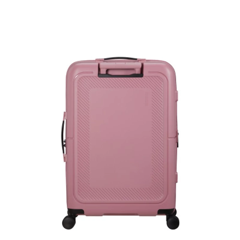 American Tourister Dashpop 4-kerekes keményfedeles bővíthető bőrönd 67 x 45 x 28/32 cm, rózsaszín