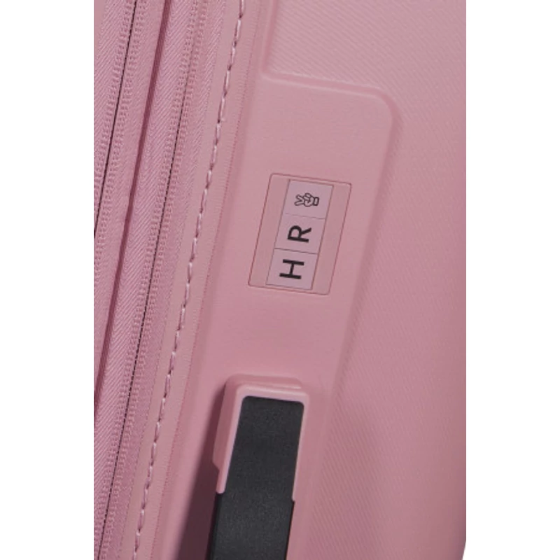 American Tourister Dashpop 4-kerekes keményfedeles bővíthető bőrönd 67 x 45 x 28/32 cm, rózsaszín