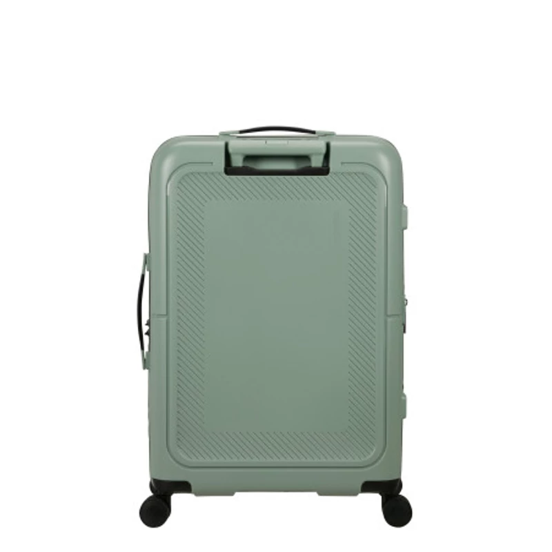 American Tourister Dashpop 4-kerekes keményfedeles bővíthető bőrönd 67 x 45 x 28/32 cm, jeges zöld