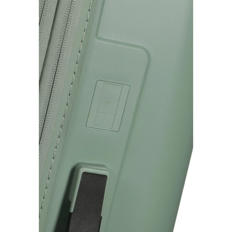 American Tourister Dashpop 4-kerekes keményfedeles bővíthető bőrönd 77 x 50 x 30/33 cm, jeges zöld