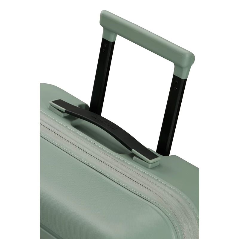 American Tourister Dashpop 4-kerekes keményfedeles bővíthető bőrönd 77 x 50 x 30/33 cm, jeges zöld