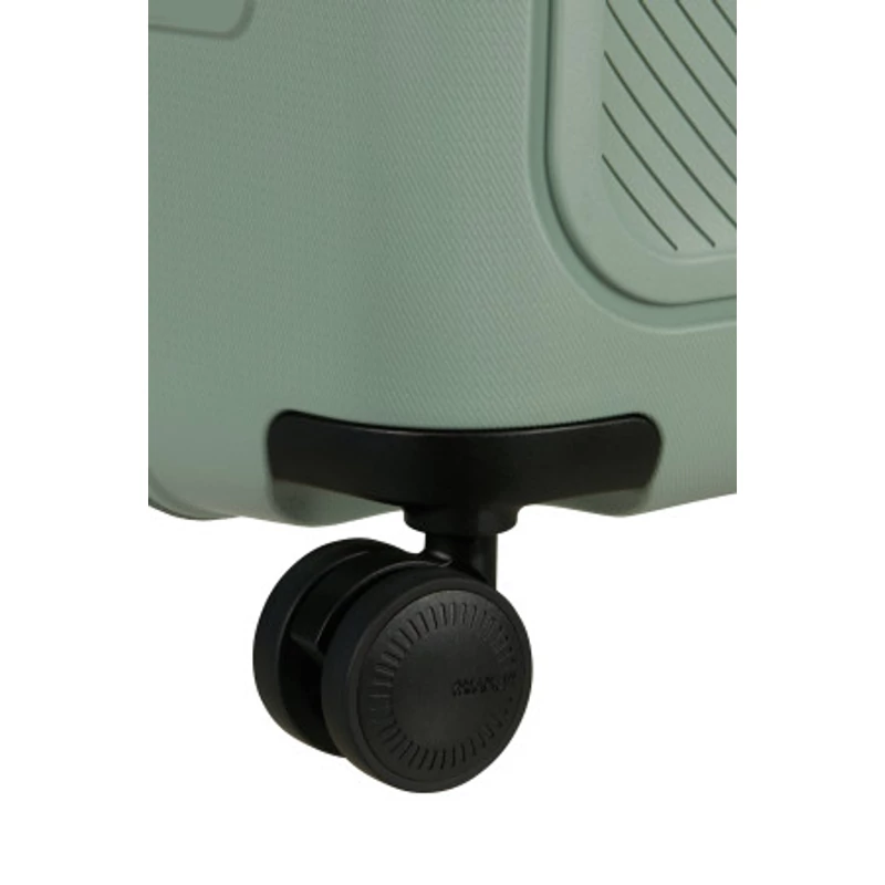 American Tourister Dashpop 4-kerekes keményfedeles bővíthető bőrönd 77 x 50 x 30/33 cm, jeges zöld