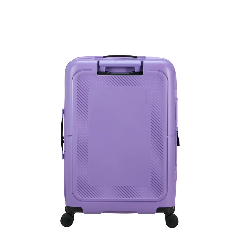 American Tourister Dashpop 4-kerekes keményfedeles bővíthető bőrönd 67 x 45 x 28/32 cm, lila