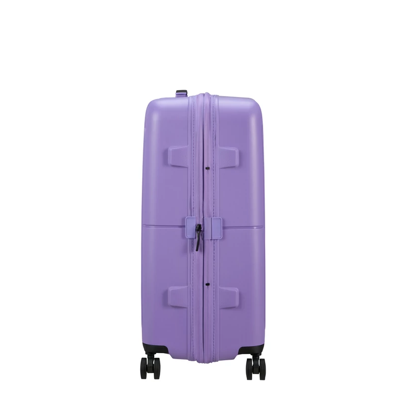 American Tourister Dashpop 4-kerekes keményfedeles bővíthető bőrönd 67 x 45 x 28/32 cm, lila