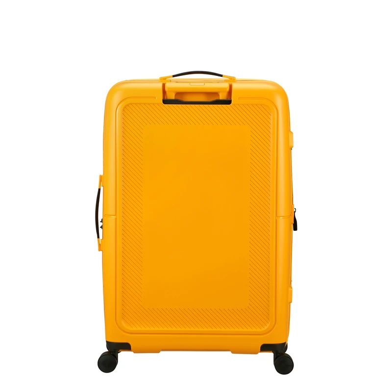 American Tourister Dashpop 4-kerekes keményfedeles bővíthető bőrönd 77 x 50 x 30/33 cm, sárga