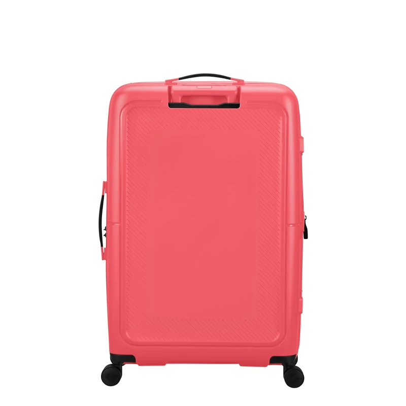 American Tourister Dashpop 4-kerekes keményfedeles bővíthető bőrönd 77 x 50 x 30/33 cm, málna