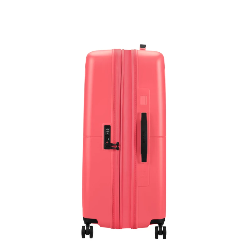 American Tourister Dashpop 4-kerekes keményfedeles bővíthető bőrönd 77 x 50 x 30/33 cm, málna