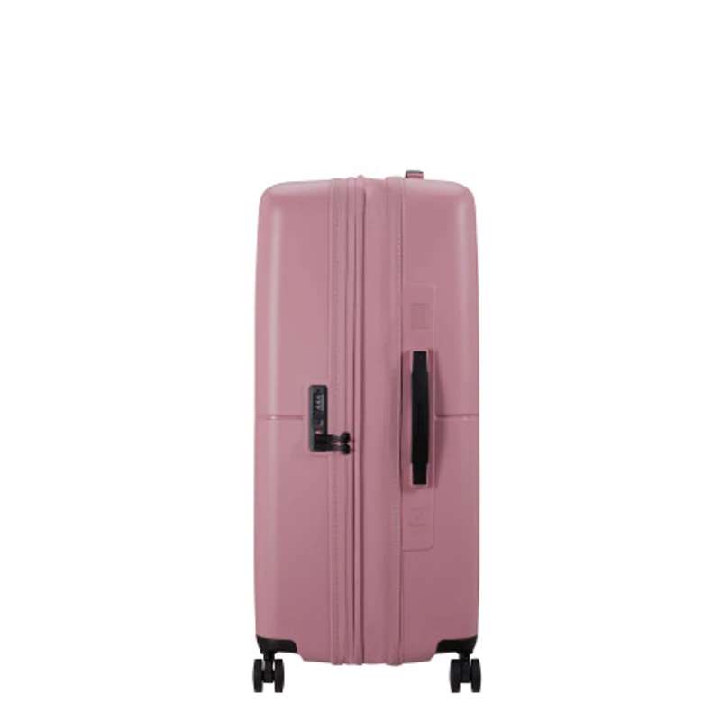 American Tourister Dashpop 4-kerekes keményfedeles bővíthető bőrönd 77 x 50 x 30/33 cm, rózsaszín