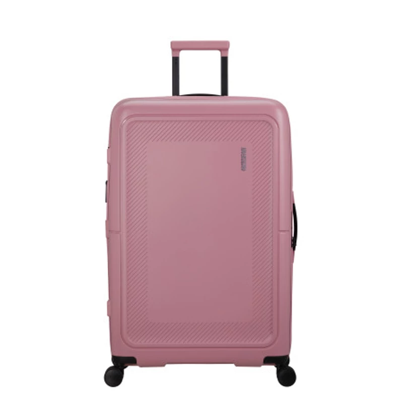 American Tourister Dashpop 4-kerekes keményfedeles bővíthető bőrönd 77 x 50 x 30/33 cm, rózsaszín