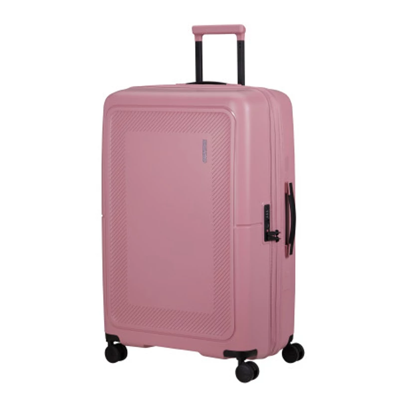 American Tourister Dashpop 4-kerekes keményfedeles bővíthető bőrönd 77 x 50 x 30/33 cm, rózsaszín