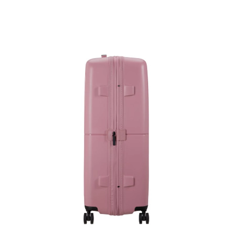 American Tourister Dashpop 4-kerekes keményfedeles bővíthető bőrönd 77 x 50 x 30/33 cm, rózsaszín