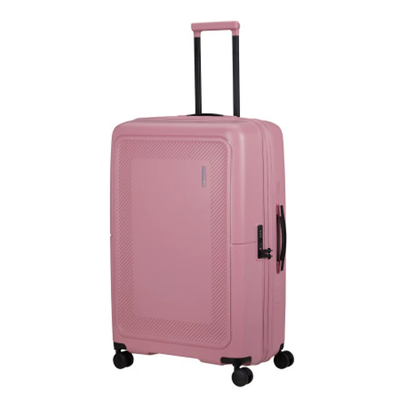 American Tourister Dashpop 4-kerekes keményfedeles bővíthető bőrönd 77 x 50 x 30/33 cm, rózsaszín