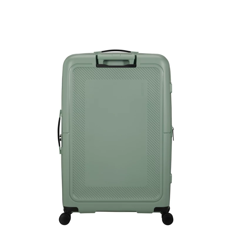 American Tourister Dashpop 4-kerekes keményfedeles bővíthető bőrönd 77 x 50 x 30/33 cm, jeges zöld