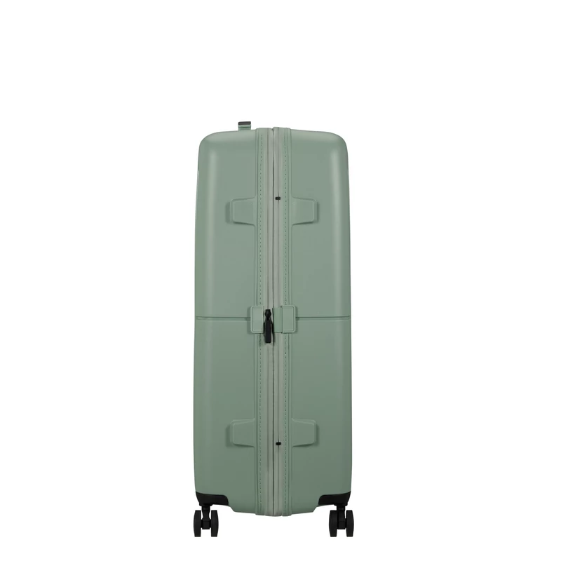 American Tourister Dashpop 4-kerekes keményfedeles bővíthető bőrönd 77 x 50 x 30/33 cm, jeges zöld