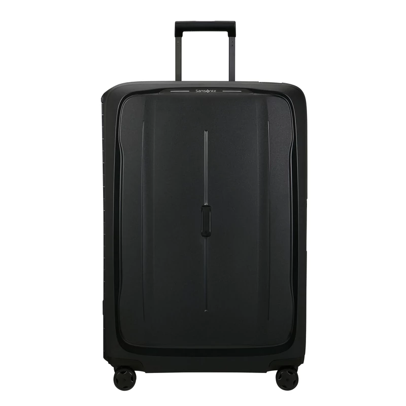 Samsonite Essens spinner 4-kerekes keményfedeles extra nagy bőrönd  81 x 56 x 34 cm, fekete