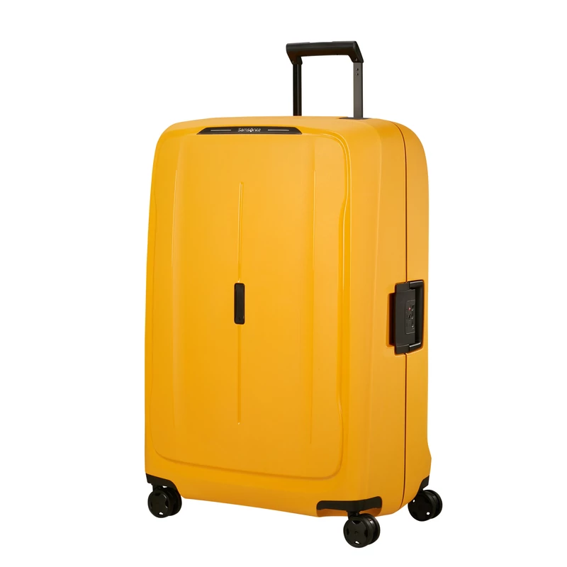 Samsonite Essens spinner 4-kerekes keményfedeles extra nagy bőrönd  81 x 56 x 34 cm, sárga