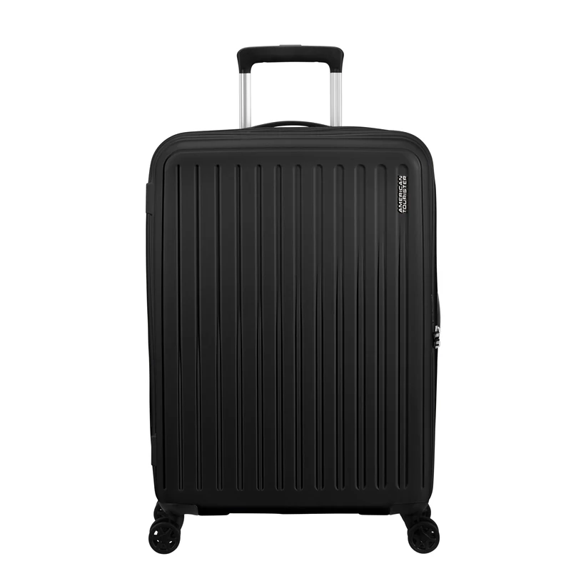 American Tourister Rejoy 4-kerekes keményfedeles bőrönd 68 x 47 x 26 cm, fekete