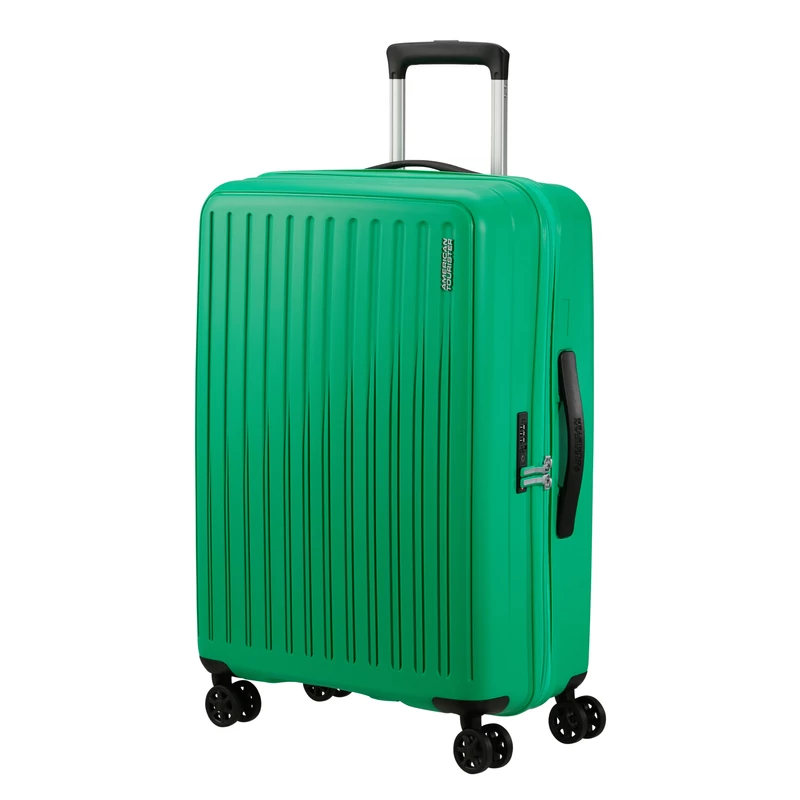 American Tourister Rejoy 4-kerekes keményfedeles bőrönd 68 x 47 x 26 cm, világos zöld