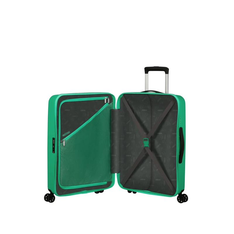 American Tourister Rejoy 4-kerekes keményfedeles bőrönd 68 x 47 x 26 cm, világos zöld
