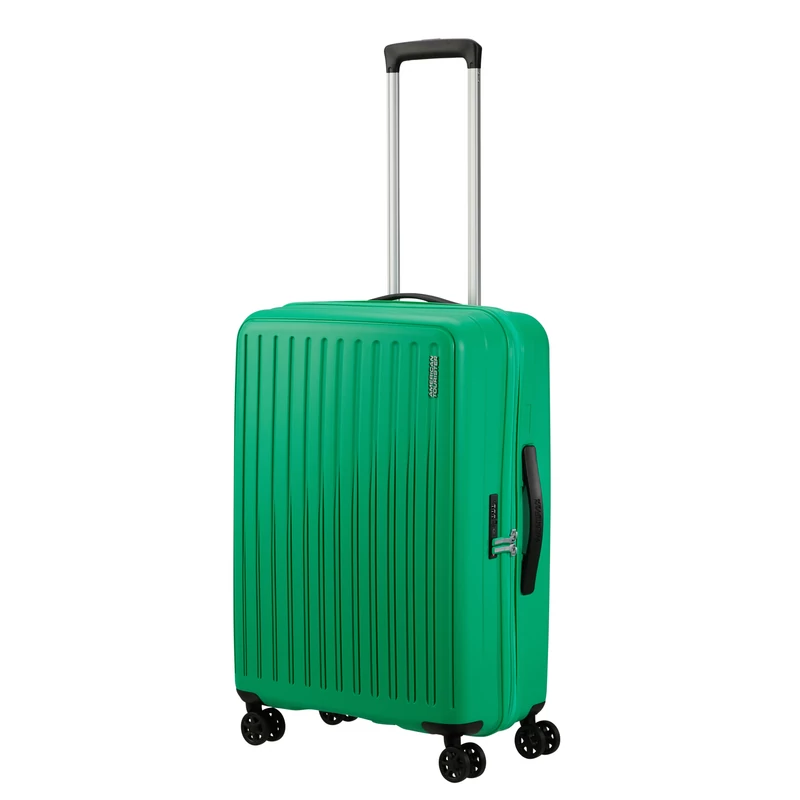 American Tourister Rejoy 4-kerekes keményfedeles bőrönd 68 x 47 x 26 cm, világos zöld
