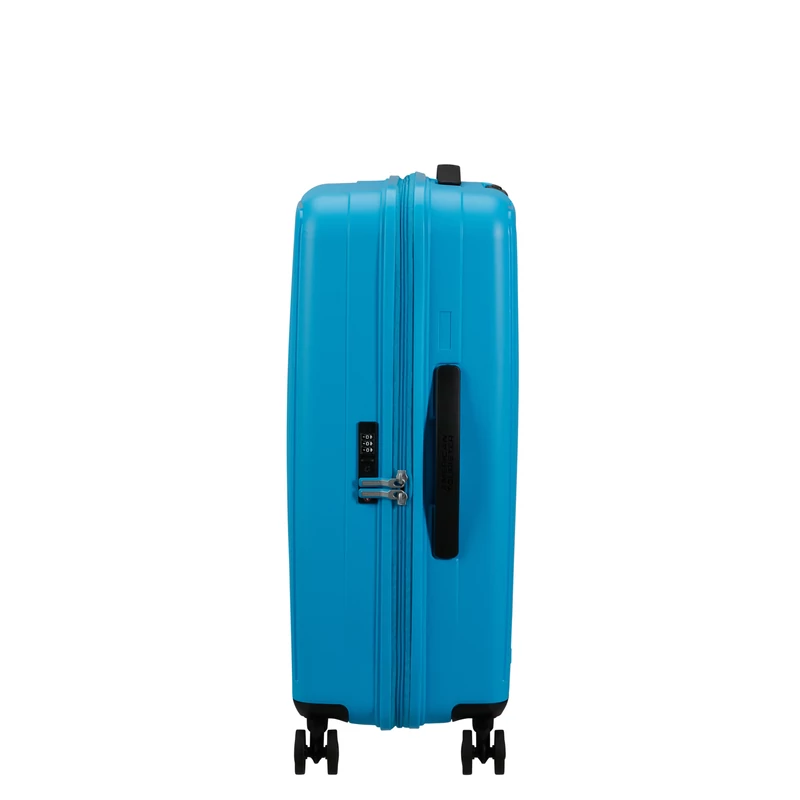 American Tourister Rejoy 4-kerekes keményfedeles bőrönd 68 x 47 x 26 cm, világos kék