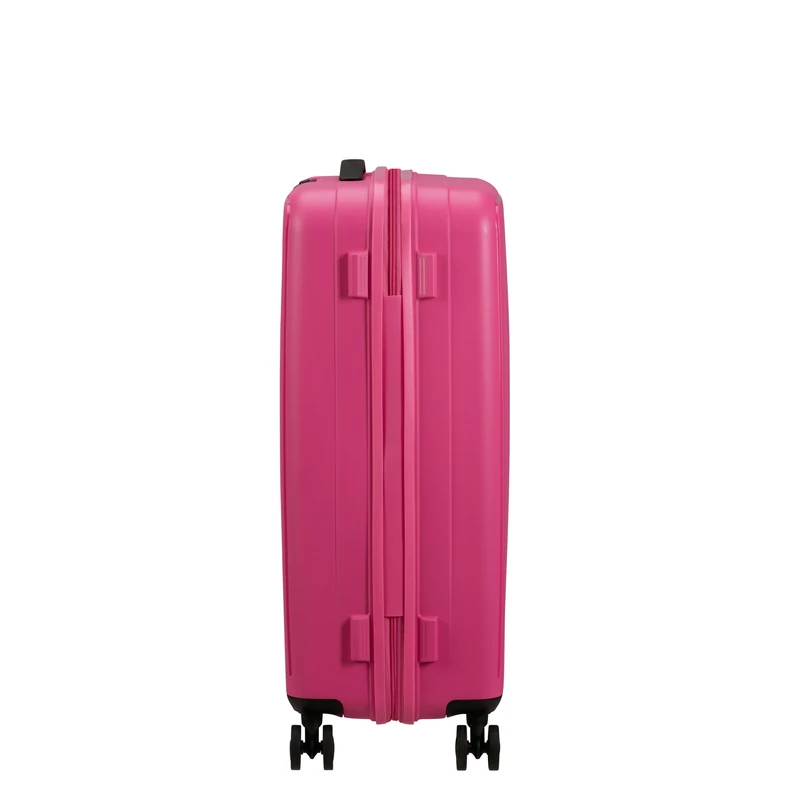 American Tourister Rejoy 4-kerekes keményfedeles bőrönd 68 x 47 x 26 cm, pink