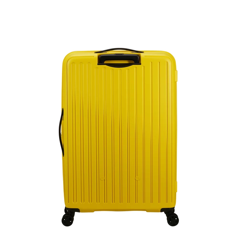 American Tourister Rejoy 4-kerekes keményfedeles bőrönd 77 x 51 x 30 cm, sárga