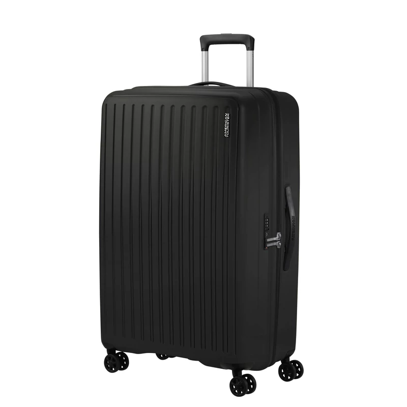 American Tourister Rejoy 4-kerekes keményfedeles bőrönd 77 x 51 x 30 cm, fekete