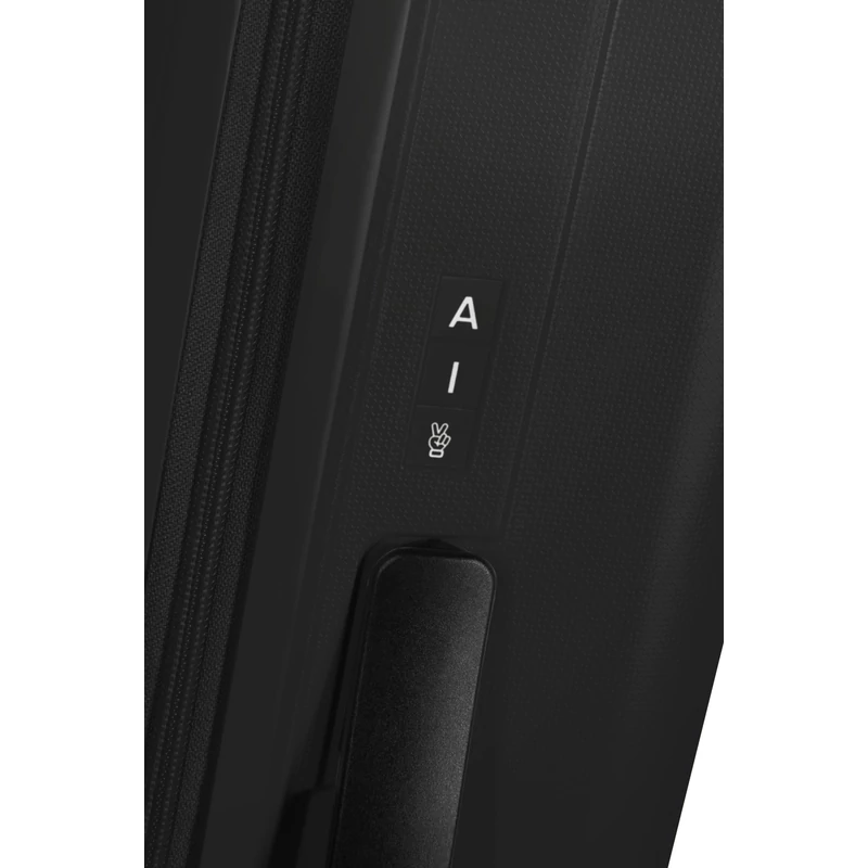 American Tourister Rejoy 4-kerekes keményfedeles bőrönd 77 x 51 x 30 cm, fekete