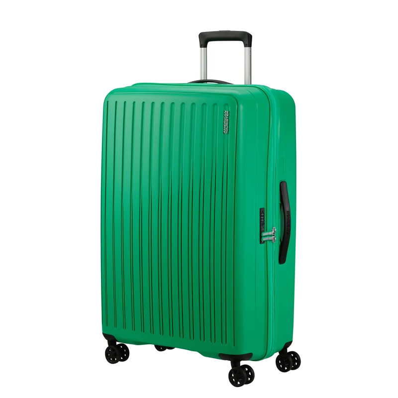 American Tourister Rejoy 4-kerekes keményfedeles bőrönd 77 x 51 x 30 cm, világos zöld