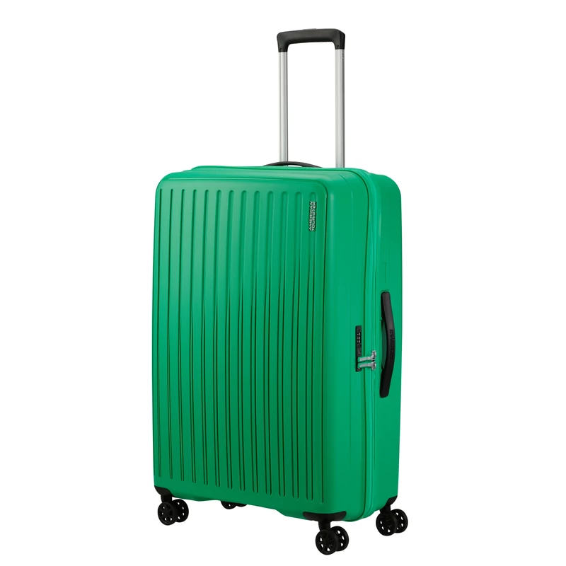 American Tourister Rejoy 4-kerekes keményfedeles bőrönd 77 x 51 x 30 cm, világos zöld