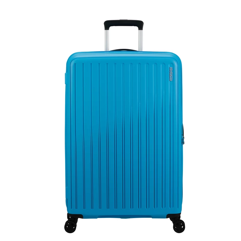 American Tourister Rejoy 4-kerekes keményfedeles bőrönd 77 x 51 x 30 cm, világos kék