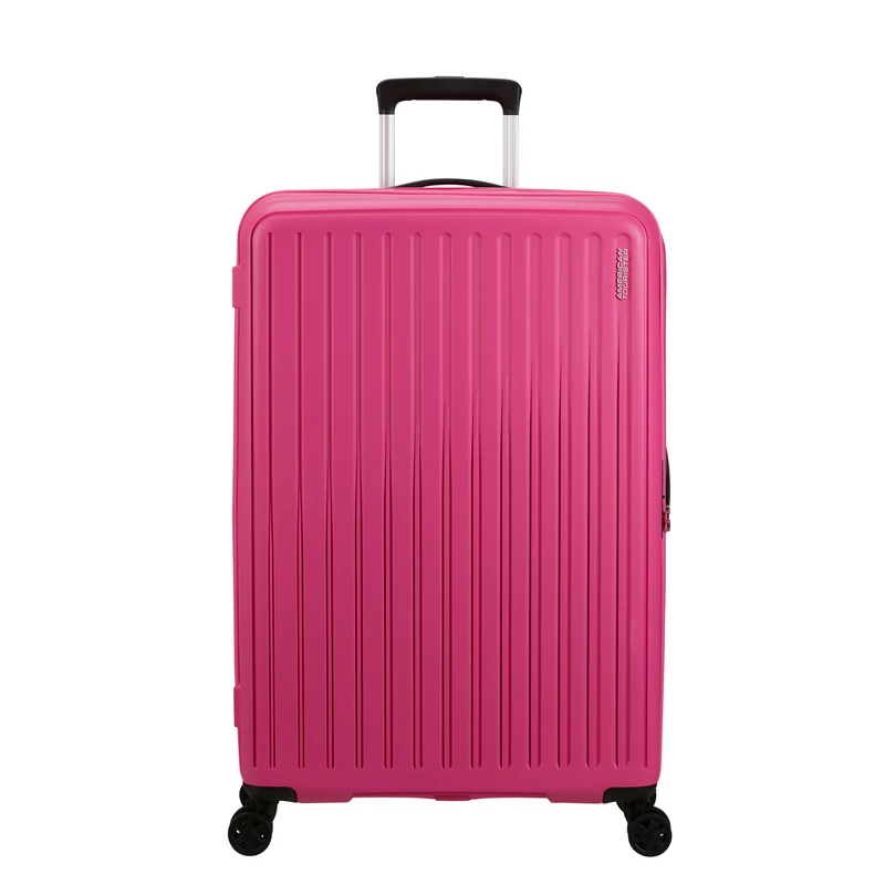 American Tourister Rejoy 4-kerekes keményfedeles bőrönd 77 x 51 x 30 cm, pink