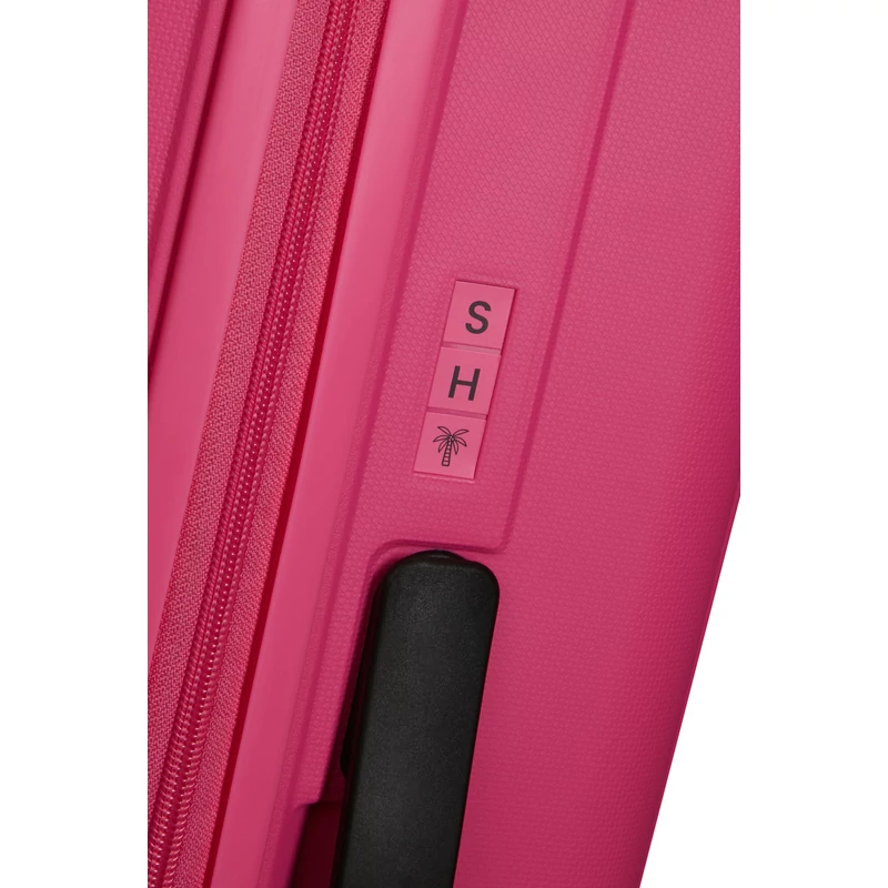 American Tourister Rejoy 4-kerekes keményfedeles bőrönd 77 x 51 x 30 cm, pink
