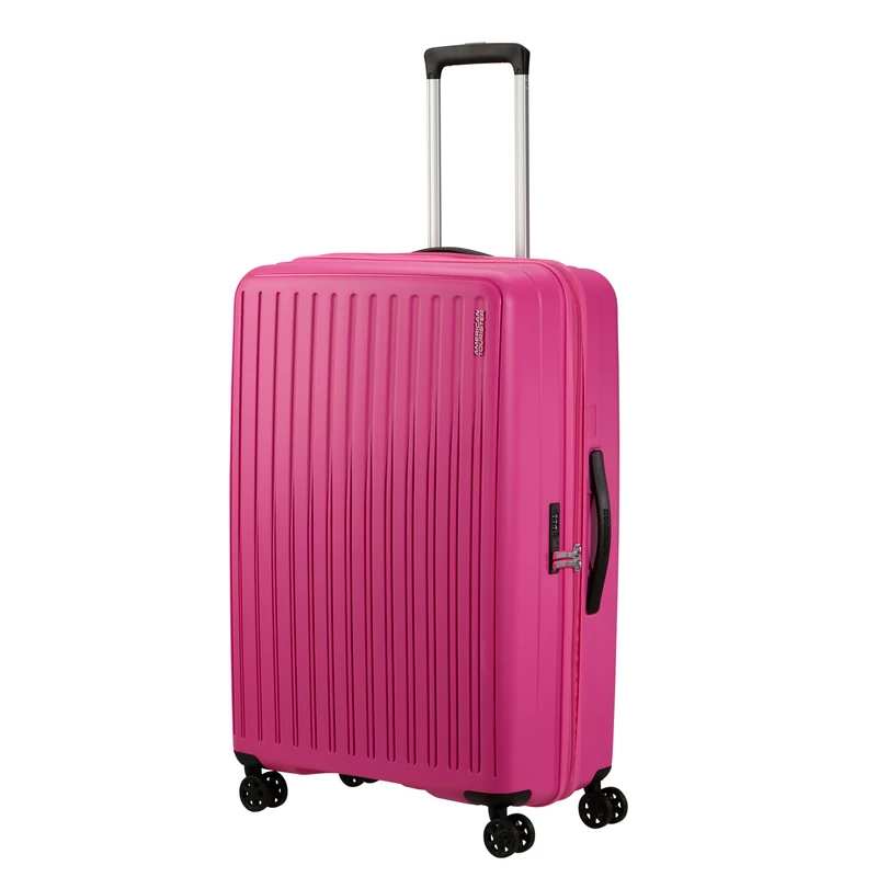 American Tourister Rejoy 4-kerekes keményfedeles bőrönd 77 x 51 x 30 cm, pink