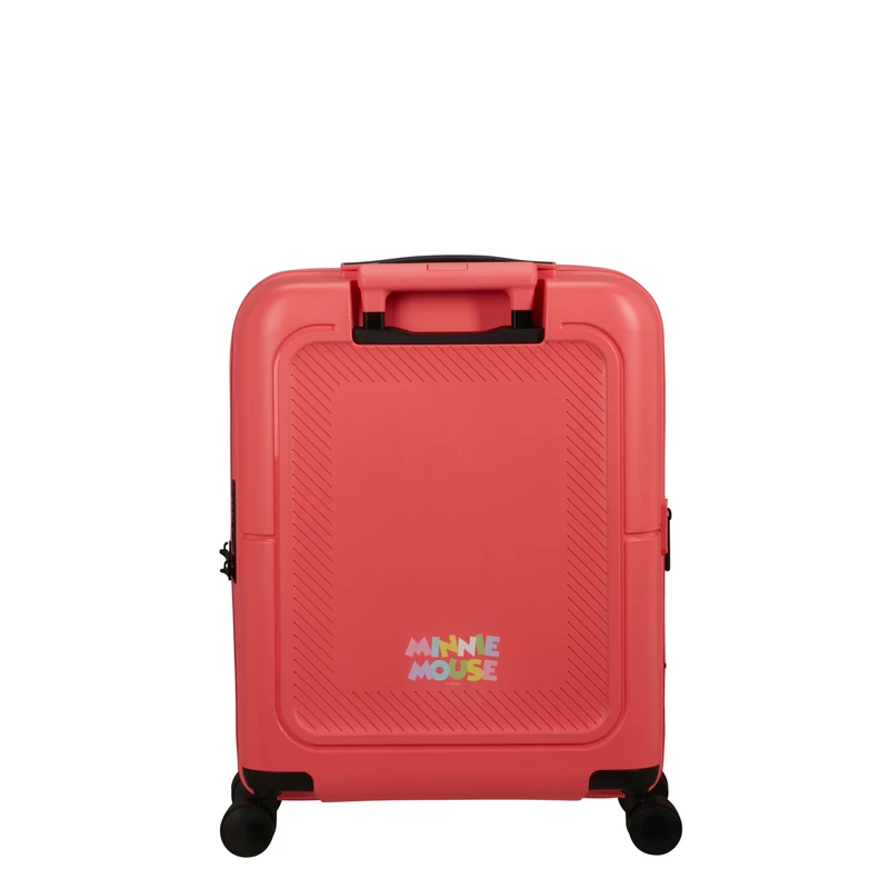 American Tourister Dashpop 4-kerekes keményfedeles bővíthető kabin bőrönd 55x40x20/23 cm, Disney Minnie korall