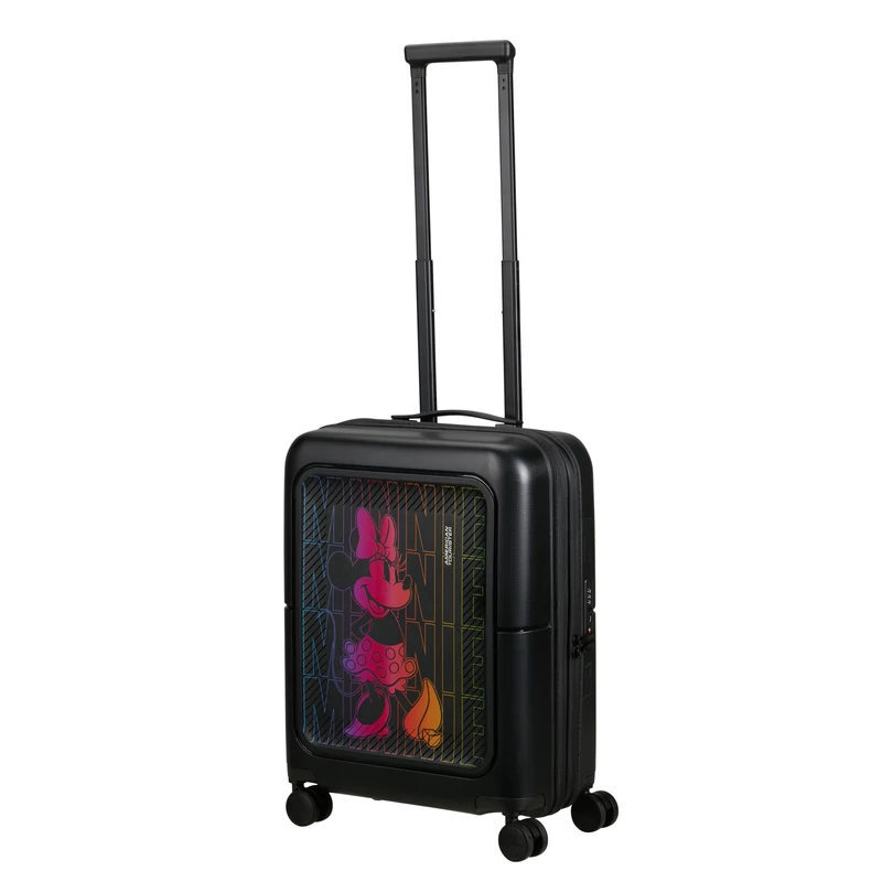 American Tourister Dashpop 4-kerekes keményfedeles bővíthető kabin bőrönd 55x40x20/23 cm, Disney Minnie fekete